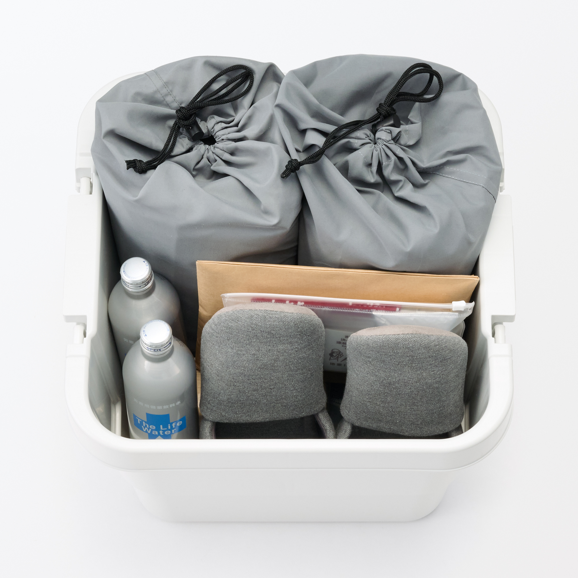 空気でできたマットレス